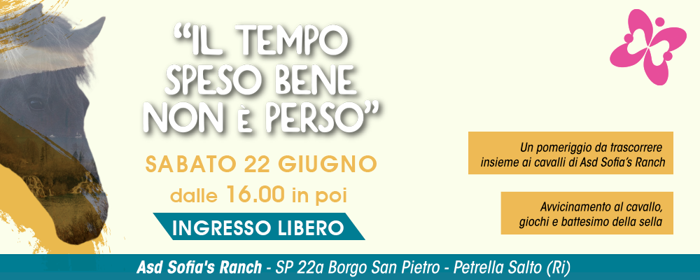 IL TEMPO SPESO BENE NON È PERSO
