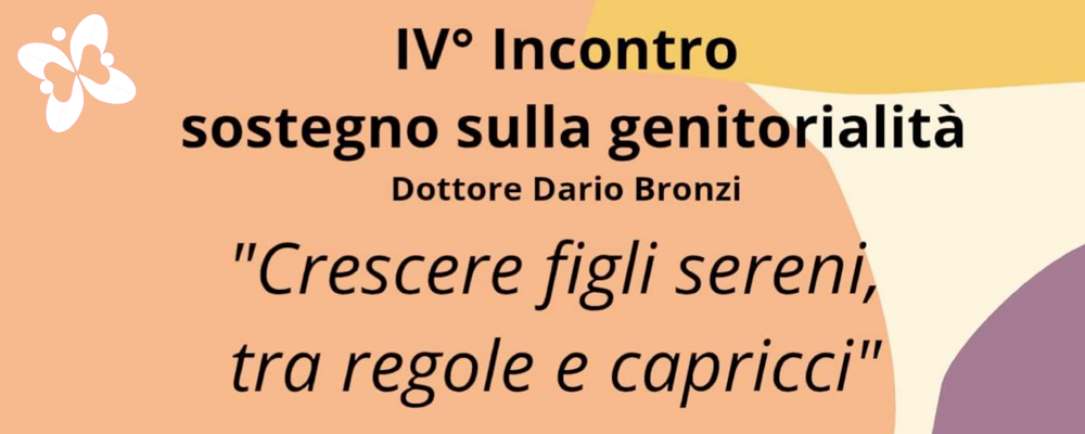 Crescere figli sereni, tra regole e capricci, il 21 maggio a Stimigliano