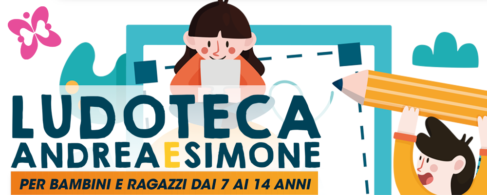 Sono aperte le iscrizioni, entro il 10 maggio, per la ludoteca di Amatrice "Andrea e Simone", per bambini e ragazzi dai 7 ai 14 anni!